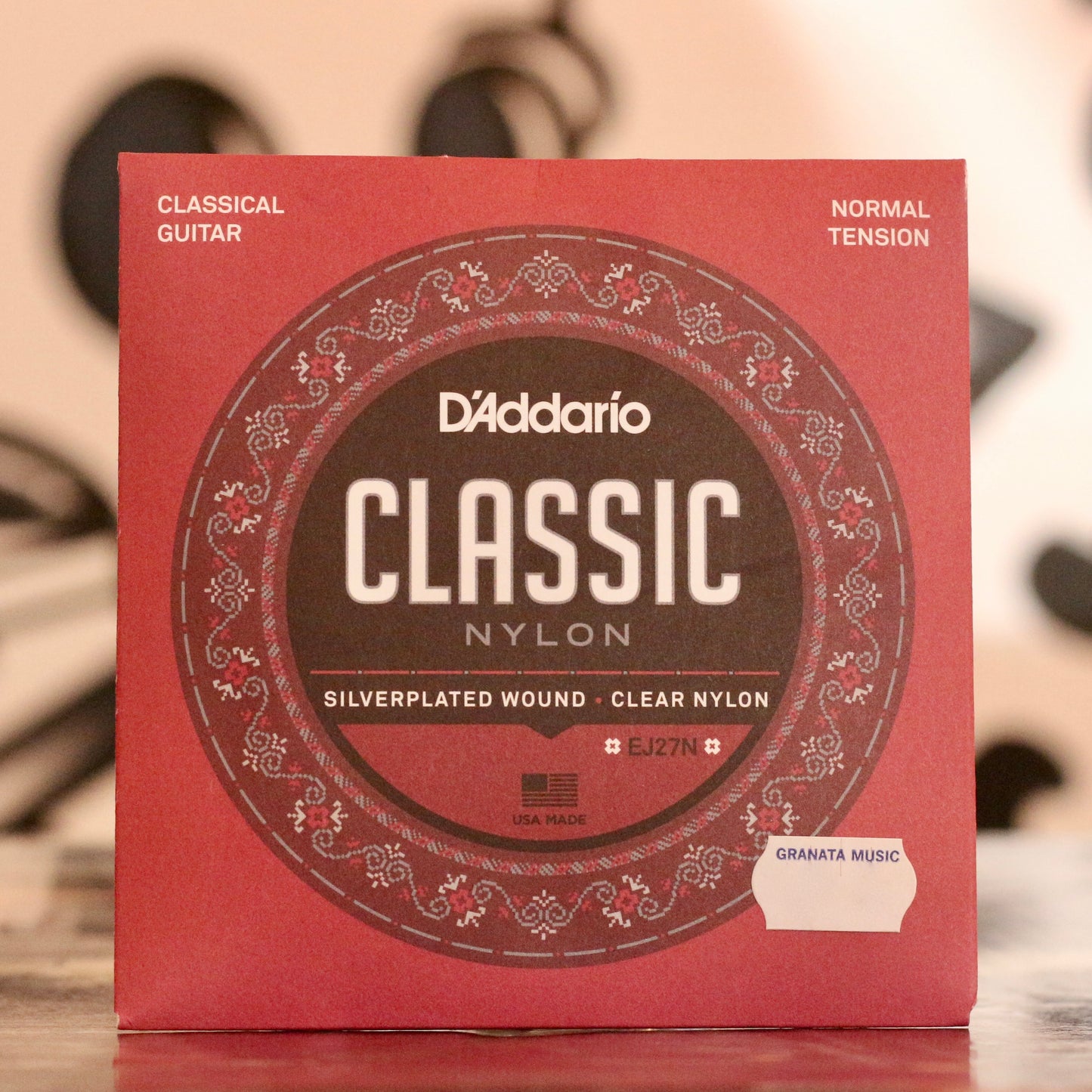 D'Addario Classical Guitar Nylon Strings (Normal, Hard Tension )