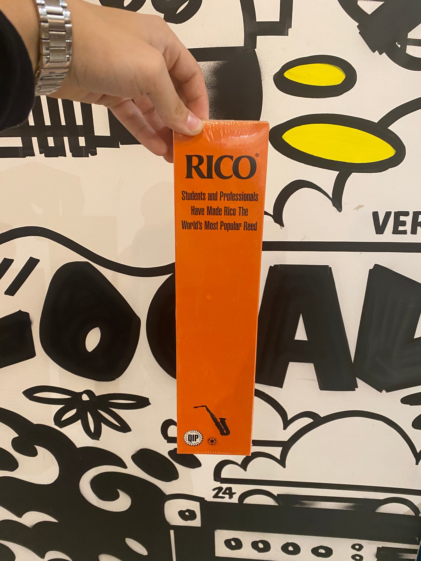Rico Eb Alto Sax Reeds 3.5 - 50 Pack