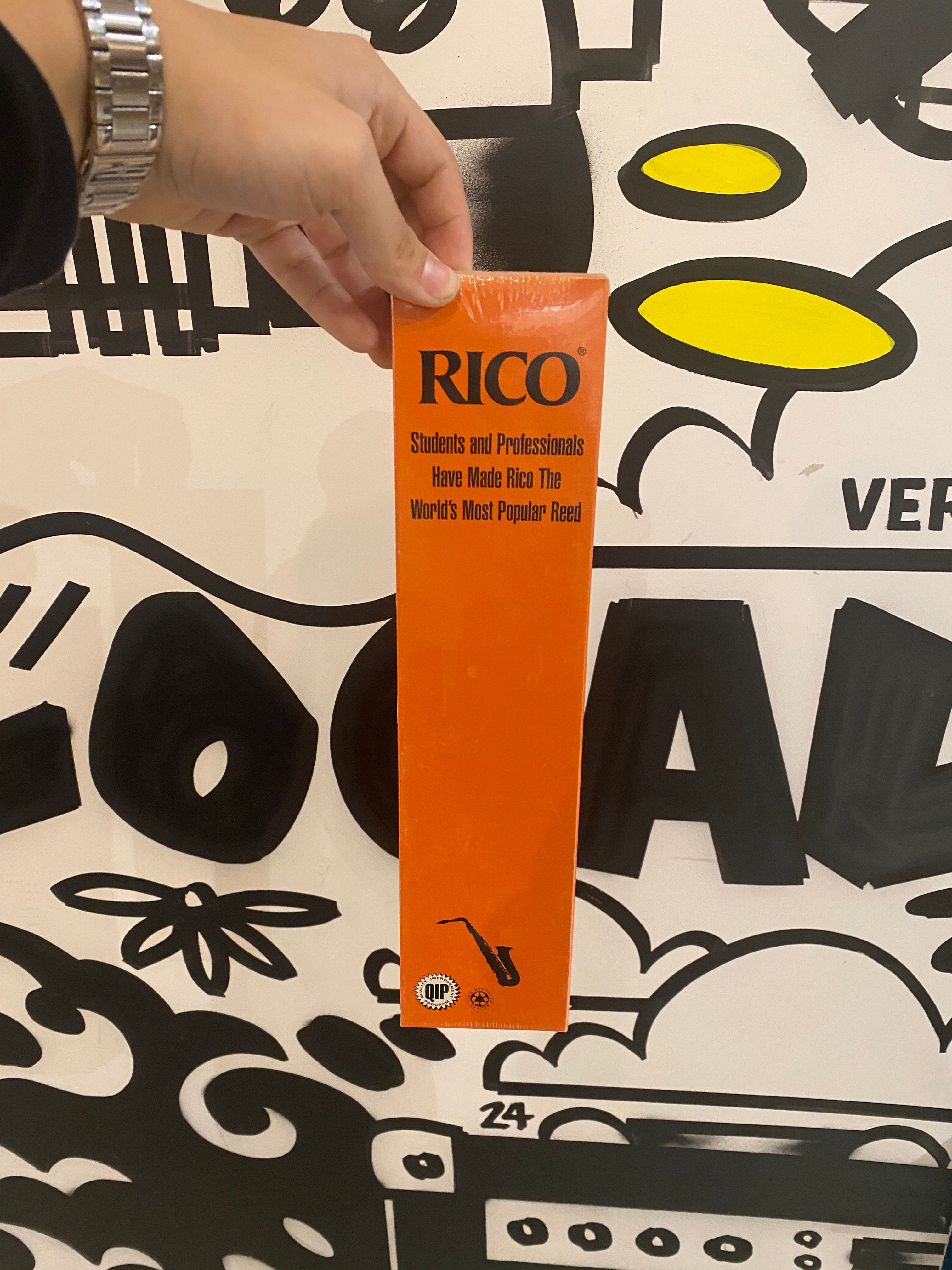 Rico Eb Alto Sax Reeds 3.5 - 50 Pack