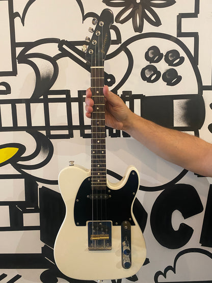 Fanner Custom Tele-Style Ukulele – Vintage White