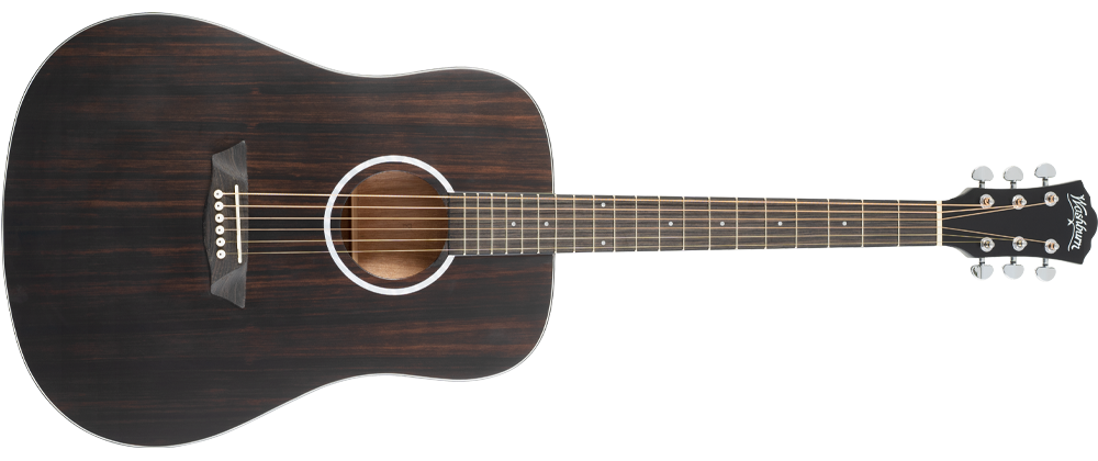 Washburn DFED Deep Forest Ebony Dreadnought Acoustic Guitar