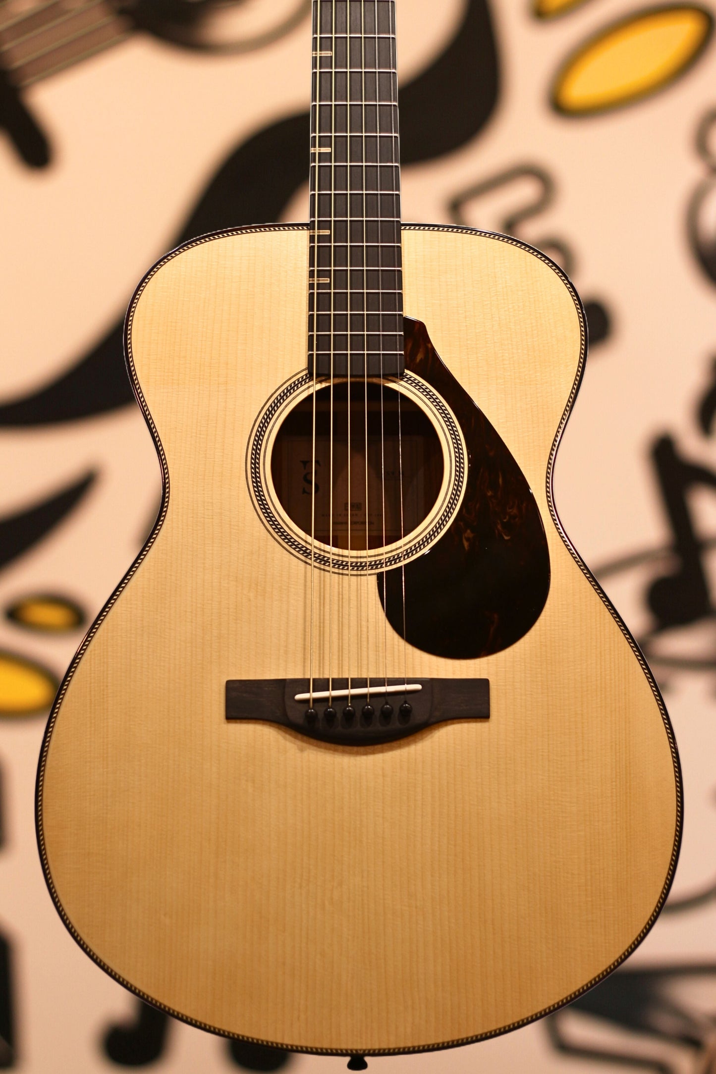 Yamaha FS9 M II Concert Style Acoustic Guitar with Hardshell Case