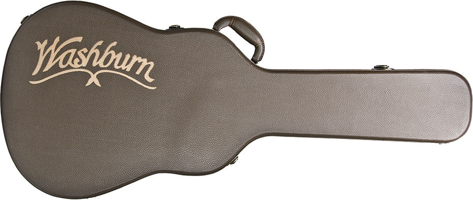 Washburn Official Hard Shell Guitar Case - Dreadnought & Folk Size - Black
