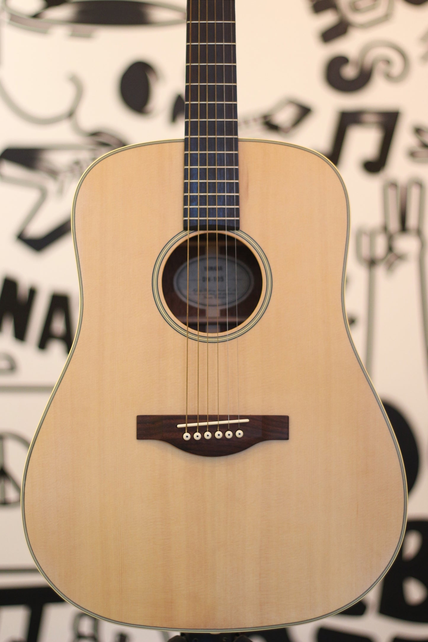 Yamaha DW-105 Rare Acoustic Guitar