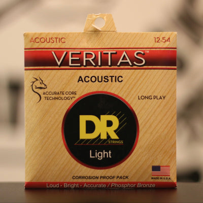 DR Strings Veritas Coated Core Acoustic Guitar Strings