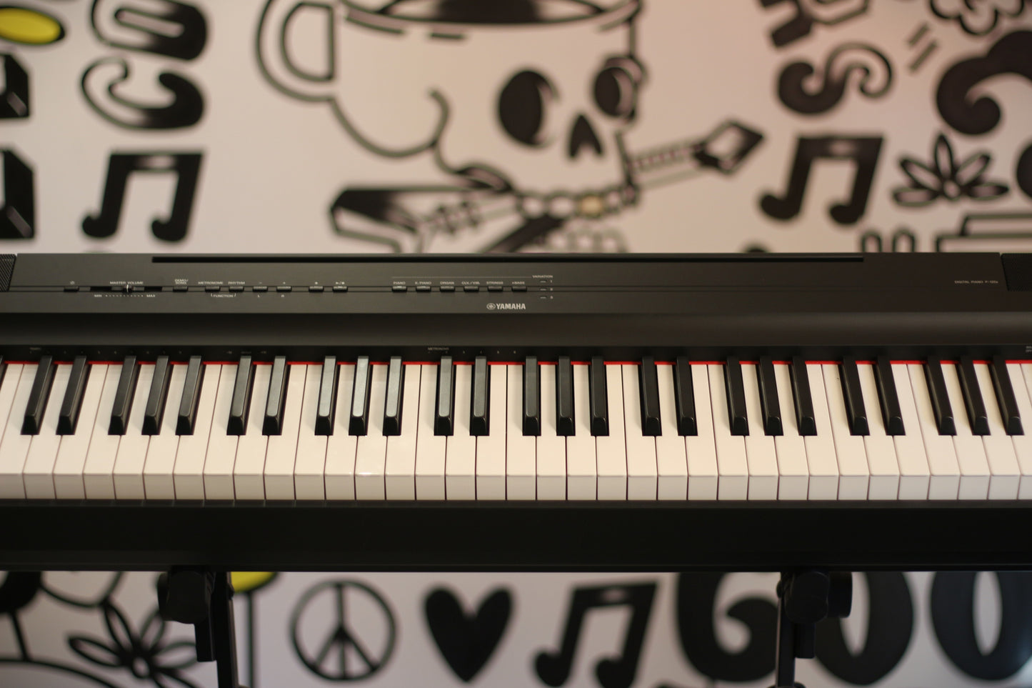 Yamaha P-125aB 88-Key Digital Piano - Black