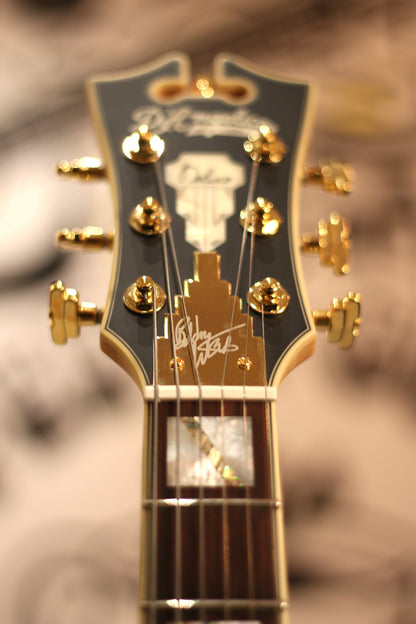 D'Angelico Deluxe Bob Weir Bedford Signature Electric Guitar - Matte Stone