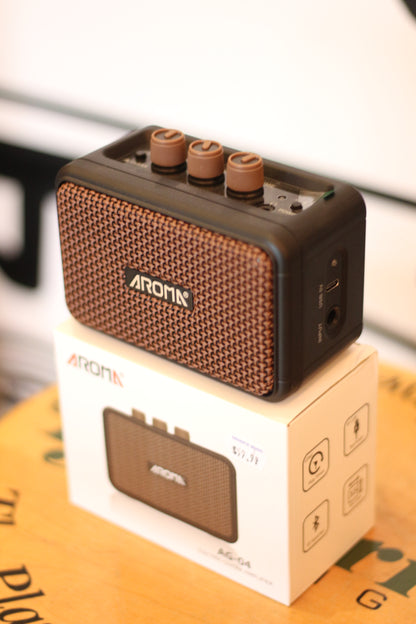 Aroma Rechargeable Portable 5W Mini Guitar Amplifier AG-04