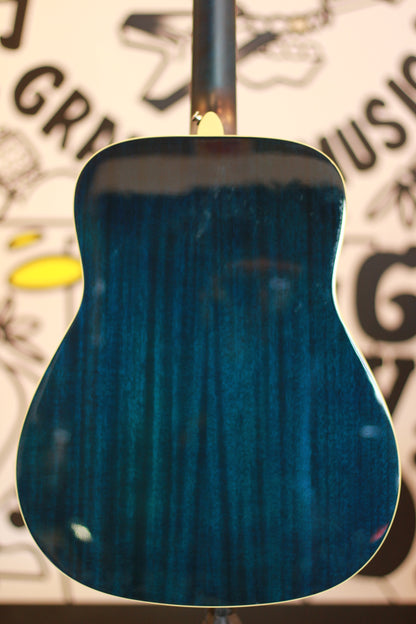 Yamaha FG820 Spruce Top Acoustic Guitar - Sunset Blue