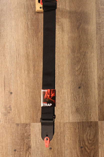 Pad Lock Guitar Strap, Black