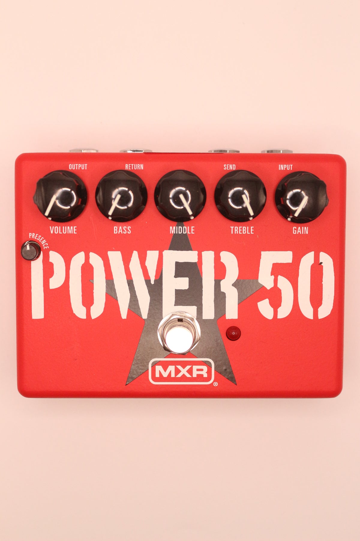 Pédale d'overdrive MXR Tom Morello Power 50