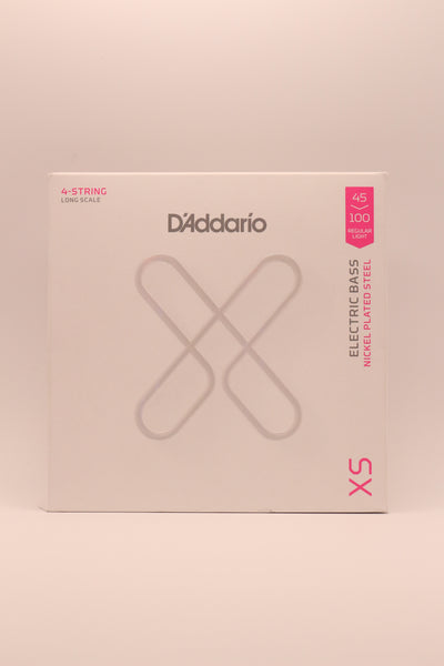 D'Addario XS Regular Light 4-String Long Scale Coated Bass Strings