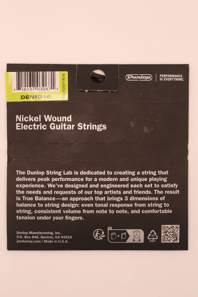 Dunlop Nickel Wound Electric Guitar Strings (10-46)