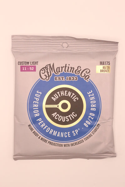 Martin Guitars Retro Monel Acoustic Guitar String Sets
