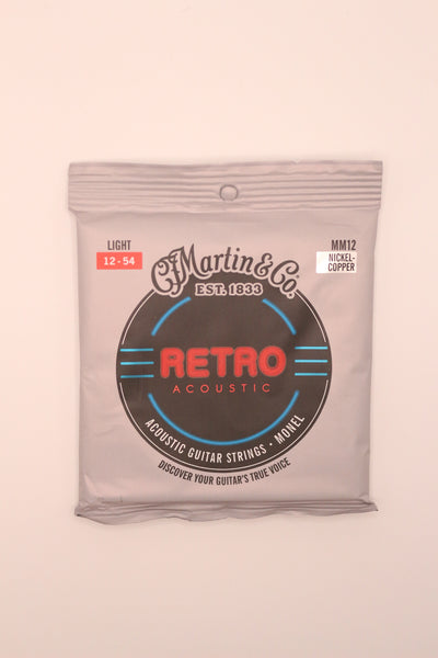 Martin Guitars Retro Monel Acoustic Guitar String Sets