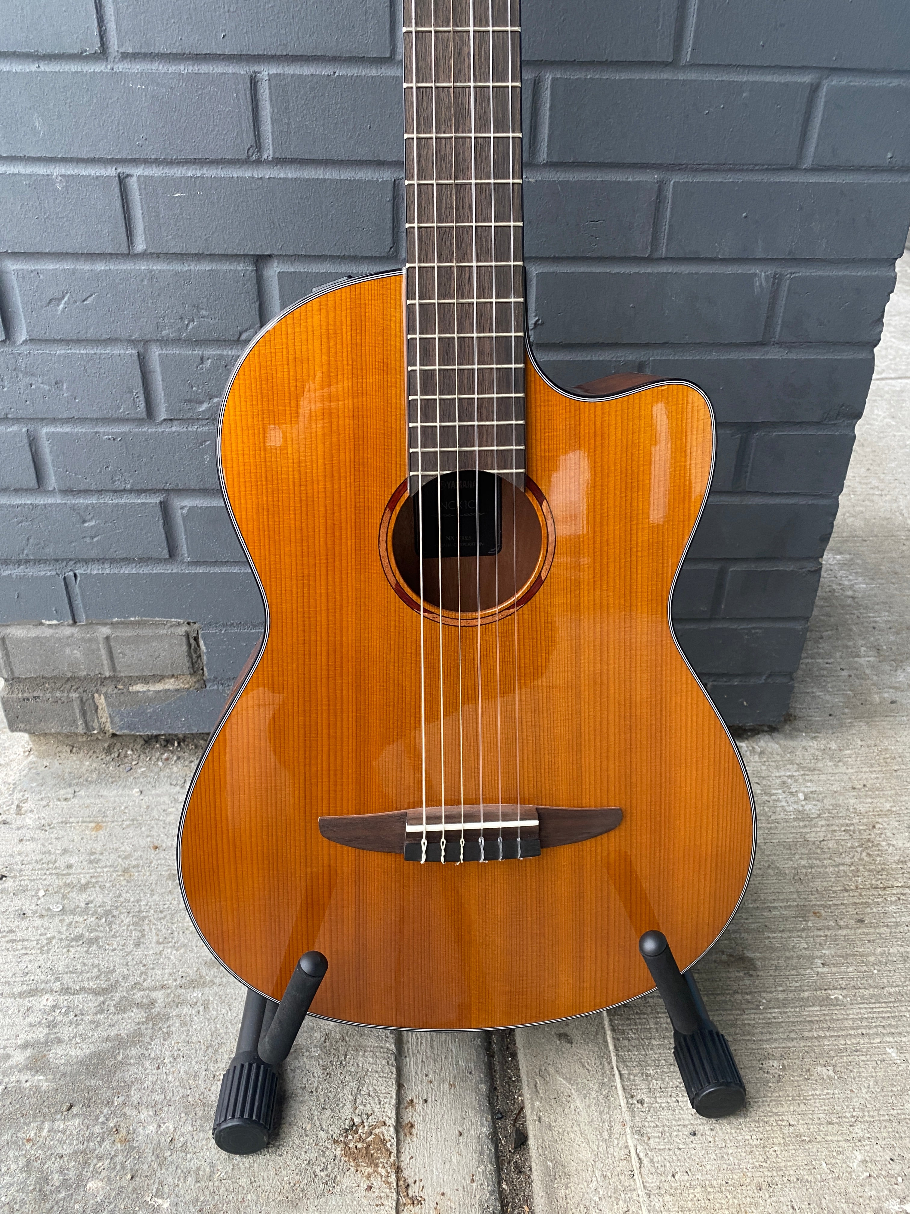 Yamaha NCX1C Acoustic-Electric Classical Guitar w/ Solid Cedar Top
