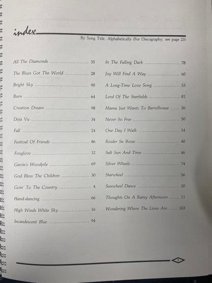 Bruce Cockburn, All The Diamonds - OFC Publications