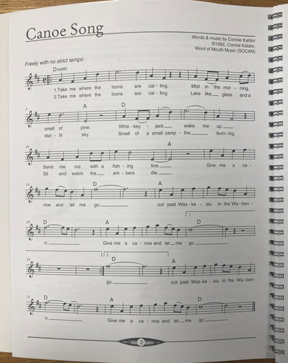 The Music Of Canoesongs - OFC Publications