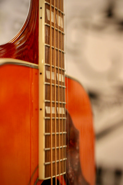 Epiphone Hummingbird Finish Aged Cherry Sunburst Gloss - Acoustic Electric