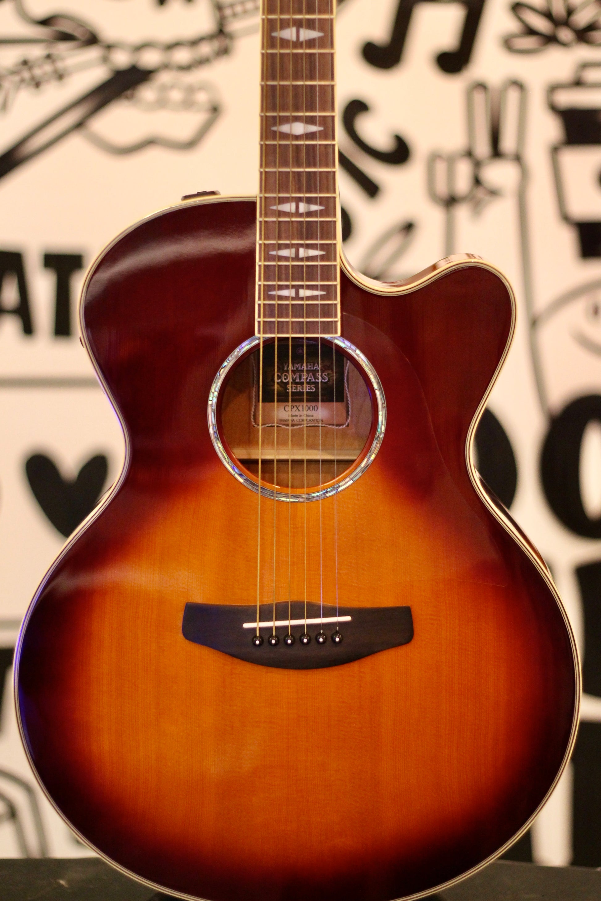 Yamaha CPX1000 Acoustic/Electric - Brown Sunburst – Granata Music Ltd