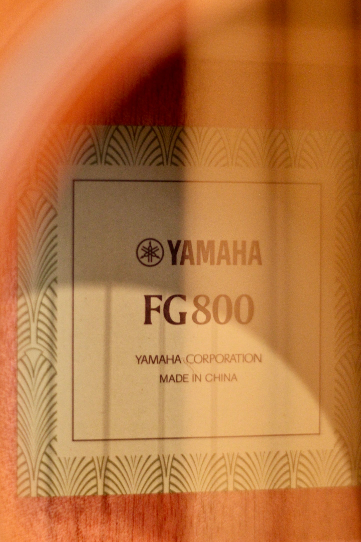 Yamaha FG800 Folk Acoustic Guitar