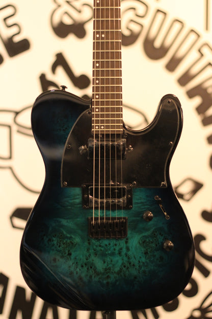 ESP TE-200DX Electric Guitar - Blue Burst