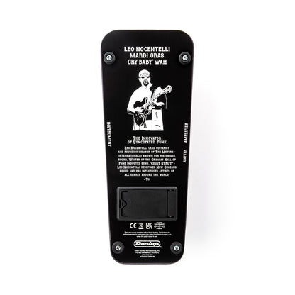 Dunlop LN95 Leo Nocentelli Cry Baby Mardi Gras Wah Guitar Effects Pedal ln-95