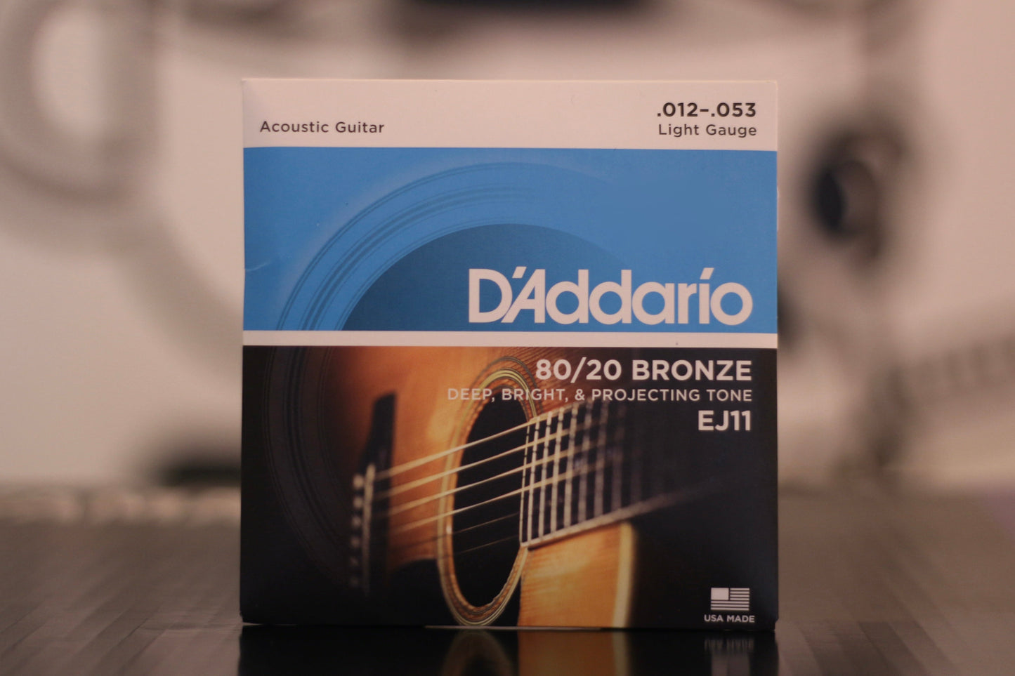 D'Addario 80/20 Bronze Acoustic Guitar Strings - Light