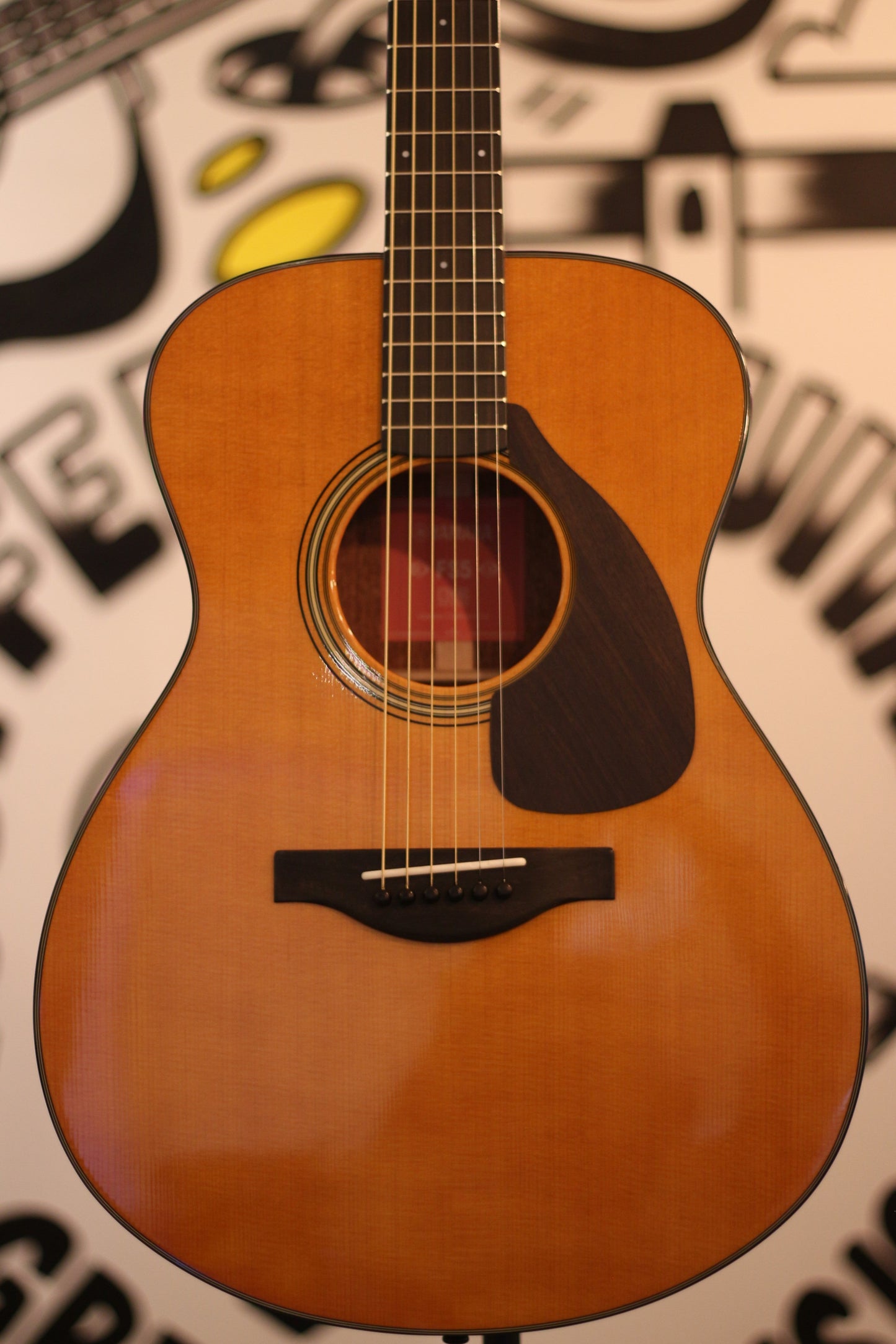 Yamaha FS5 II FS Red Label Series 6 String Concert-Style Acoustic Guitar Open Box