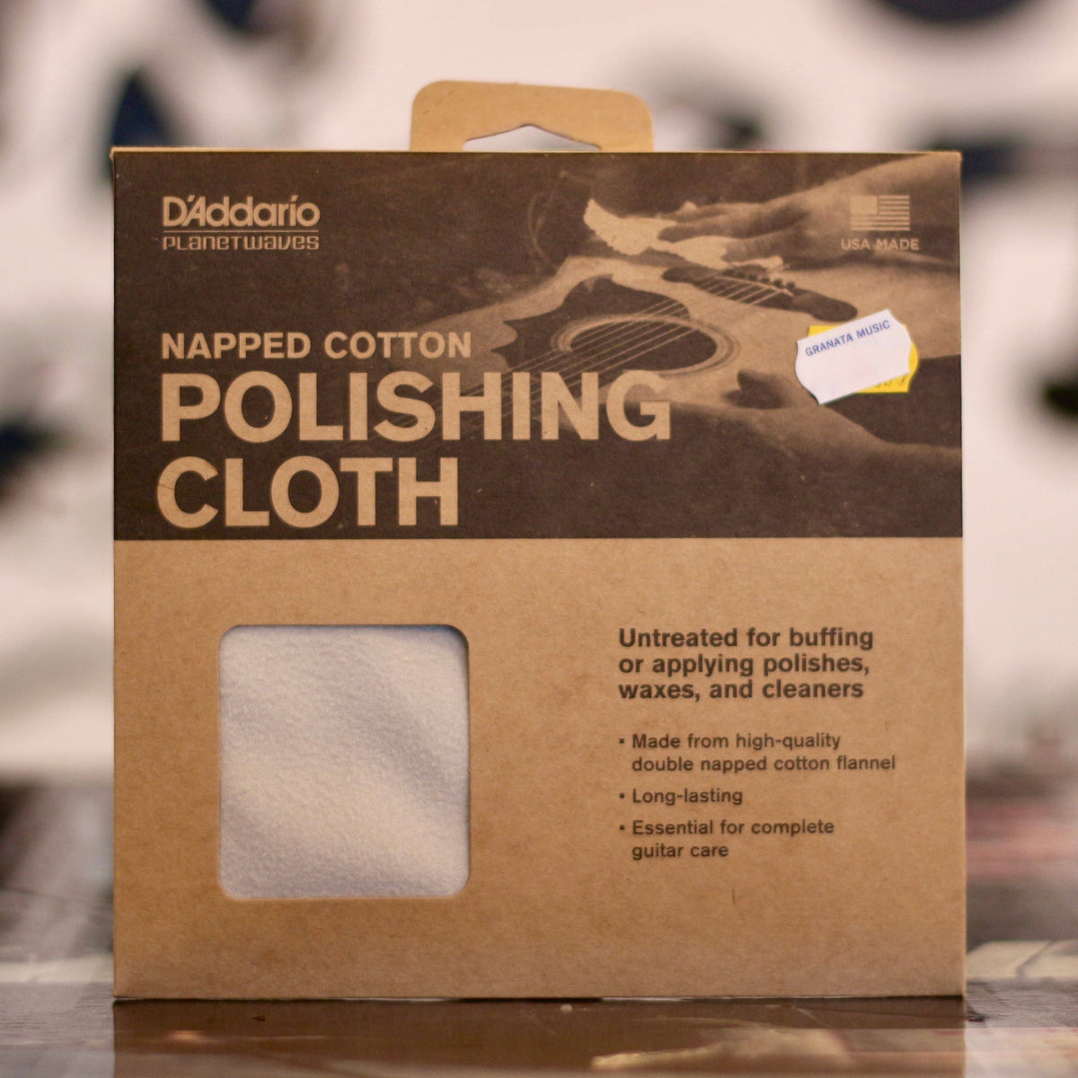 Napped Cotton Polishing Cloth