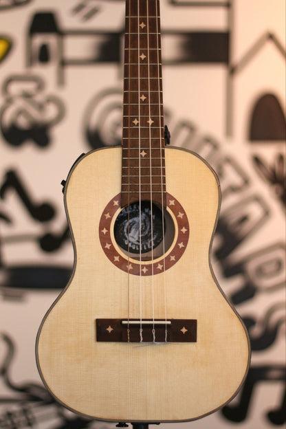 Tenor ukulele - Costume Made by Milky Way Ukuleles w/EQ