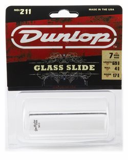 Dunlop Heavy Wall Medium Glass Slide 211 | Ring Size 7