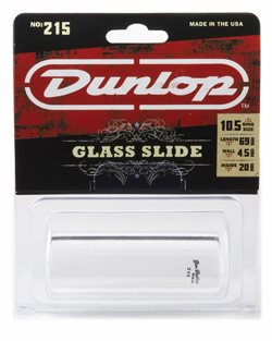 Dunlop Heavy Wall Medium Glass Slide 215 | Ring Size 10.5