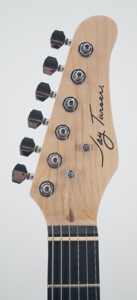 Jay Turser TL Style Lightweight Solid Body Electric Guitar, Black