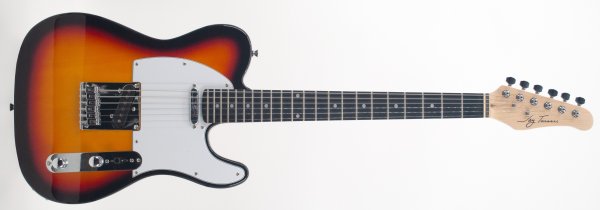 Jay Turser TL Style Lightweight Solid Body Electric Guitar - Tobacco Sunburst