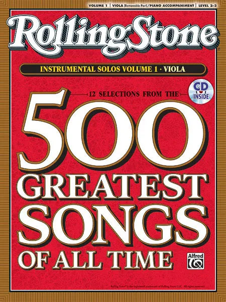 Selections from Rolling Stone Magazine's 500 Greatest Songs of All Time, Volume 1 (Viola)