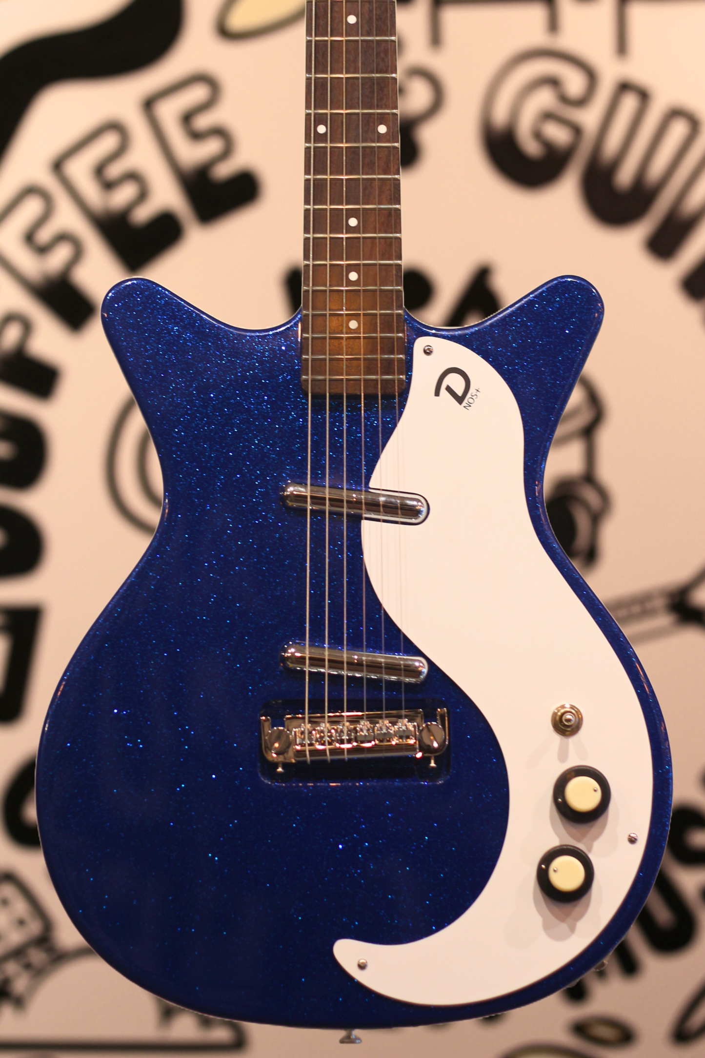 Danelectro 59M NOS+ Series Electric Guitar (Blue Metalflake) [FLOOR MODEL]
