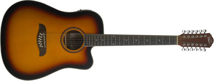 Oscar Schmidt OD312CE-A-U 12-String Acoustic Guitar