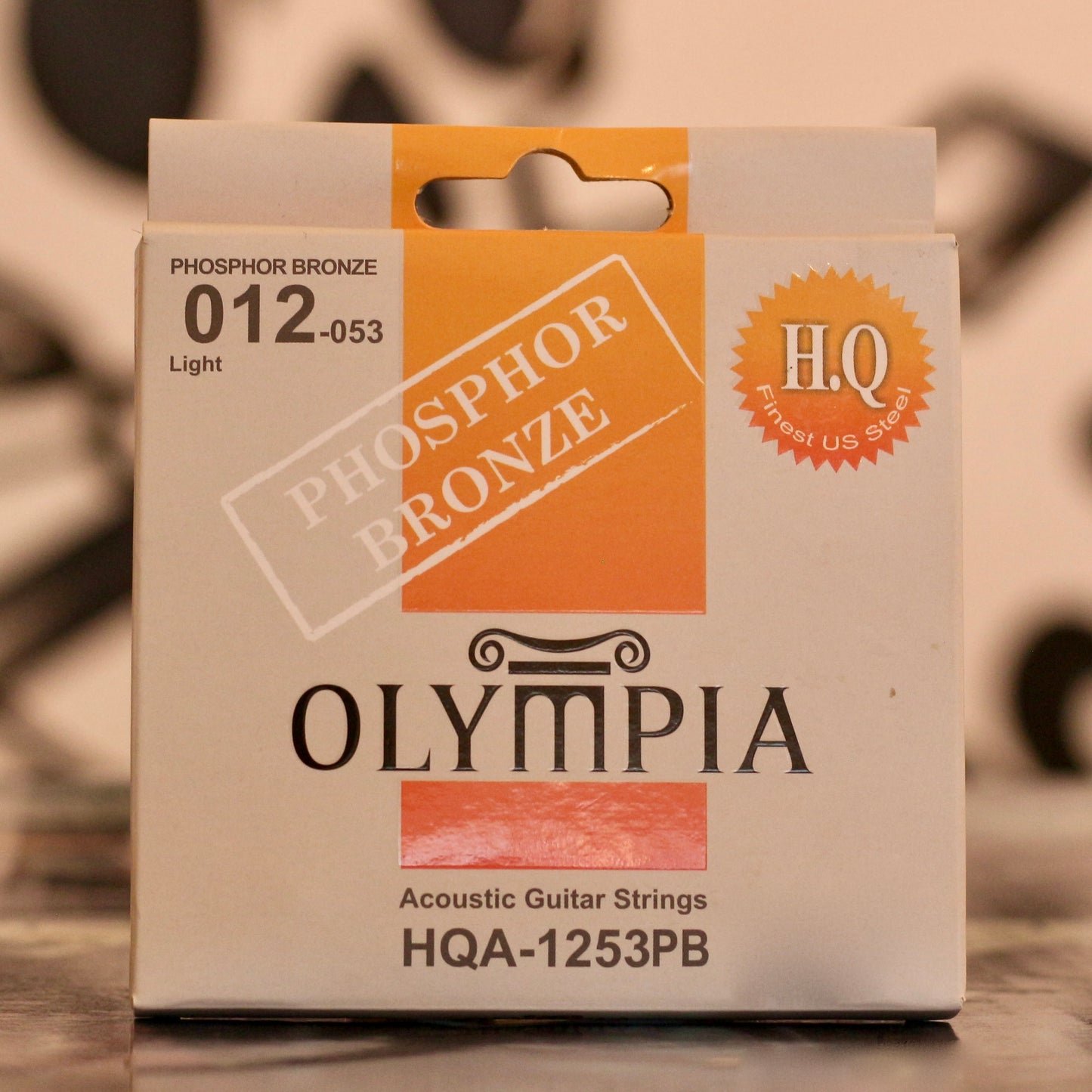 Olympia Phosphor Bronze Acoustic Guitar Strings - Light