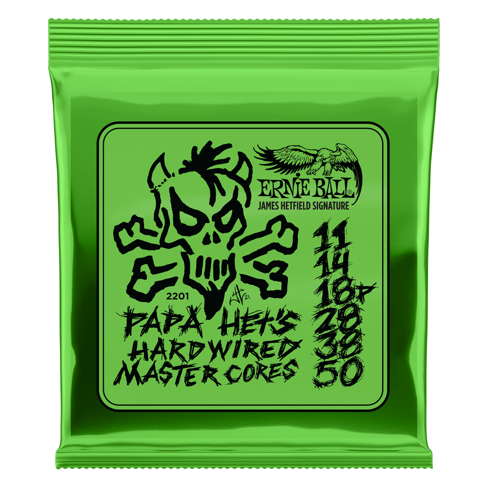 Ernie Ball Papa Het's Hardwired Master Cores Signature Strings (11-50)