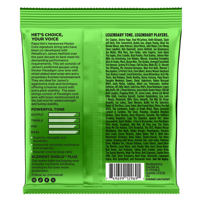 Ernie Ball Papa Het's Hardwired Master Cores Signature Strings (11-50)