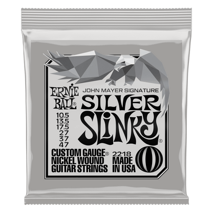 Ernie Ball John Mayer Signature Silver Slinky Guitar Strings (10.5-47)