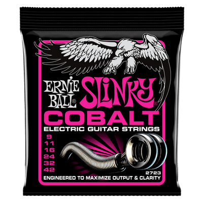 Ernie Ball Cobalt Power Slinky Electric Guitar Strings