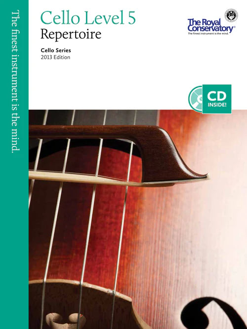 RCM Cello Repertoire | 2013 Edition [Select Level]