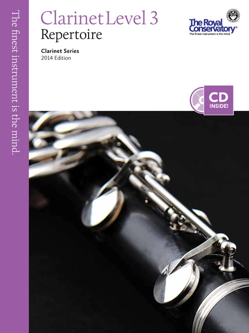 RCM Clarinet Repertoire | 2014 Edition [Select Level]