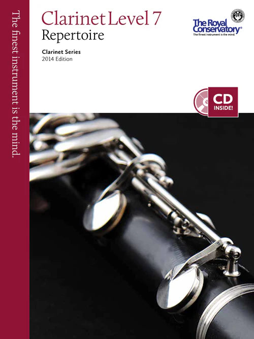 RCM Clarinet Repertoire | 2014 Edition [Select Level]