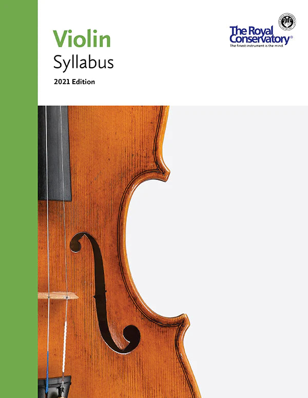 RCM Violin Syllabus 2021 Edition - Book