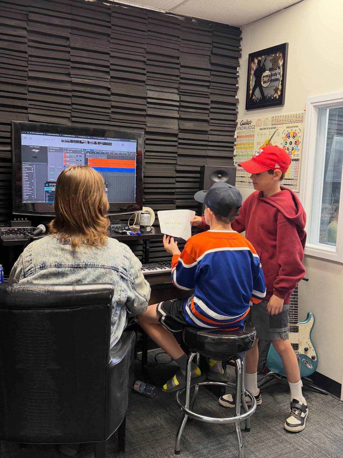 Student at Granata Music March Break Camp