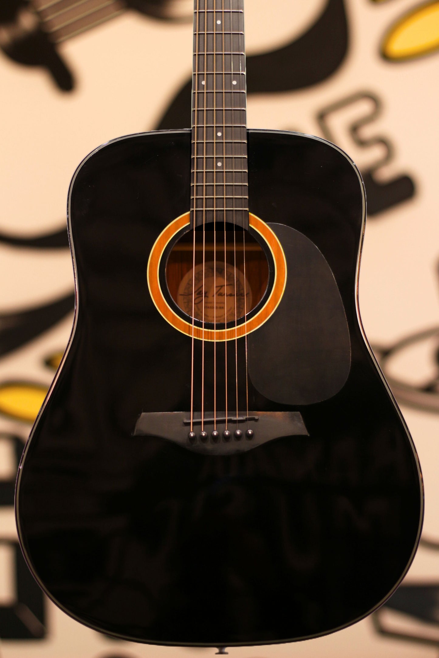 Jay Turser Full Size Acoustic Guitar - Black