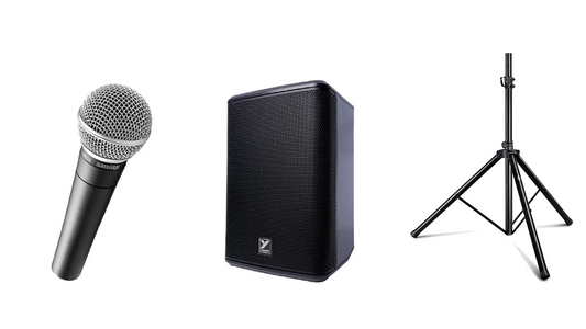 FOR RENT: Speaker, Stand, and Mic - Weekend Special Rate: $60